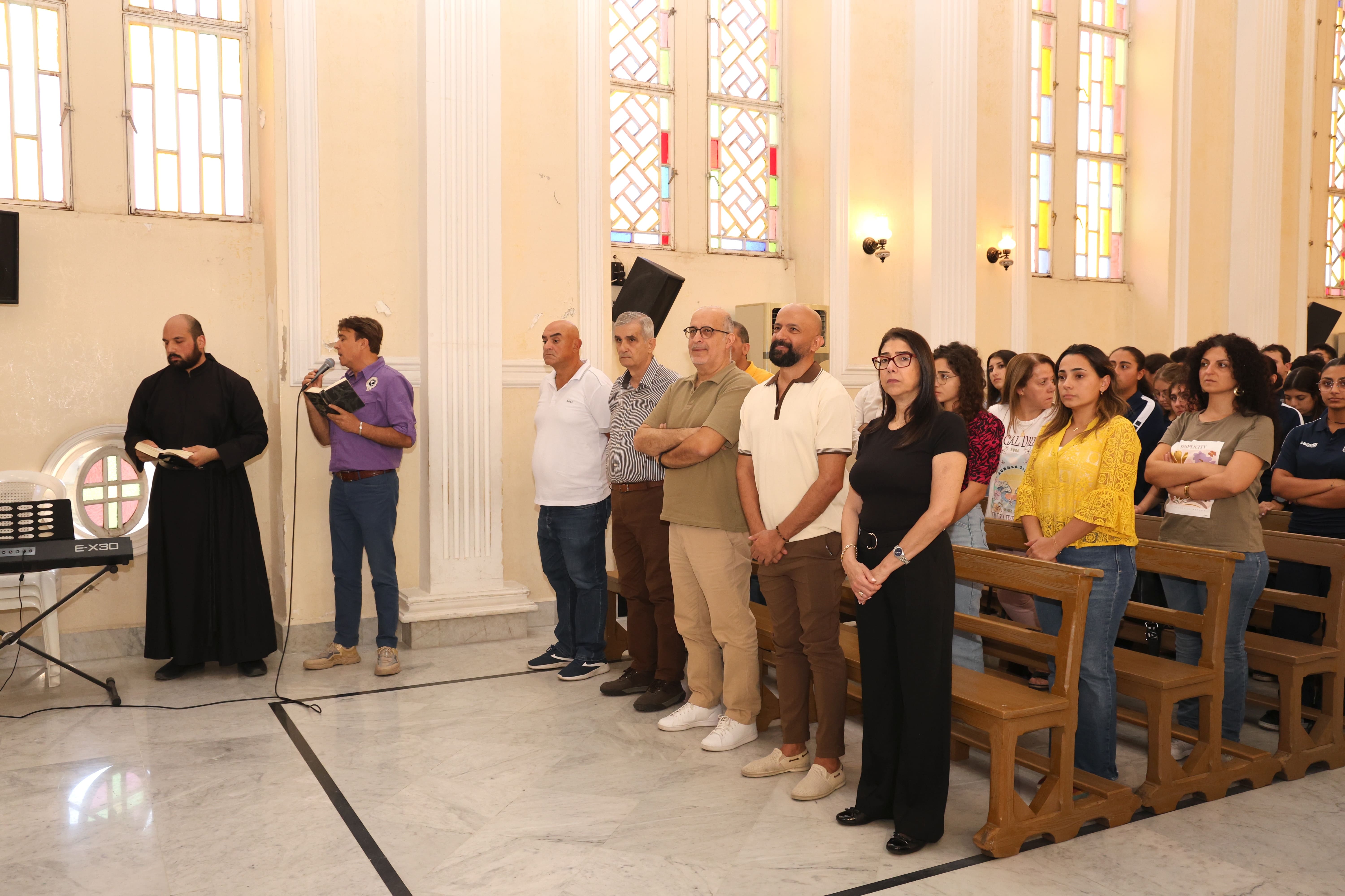 الأب الرئيس إيلي سعادة يفتتح السنة الدراسية