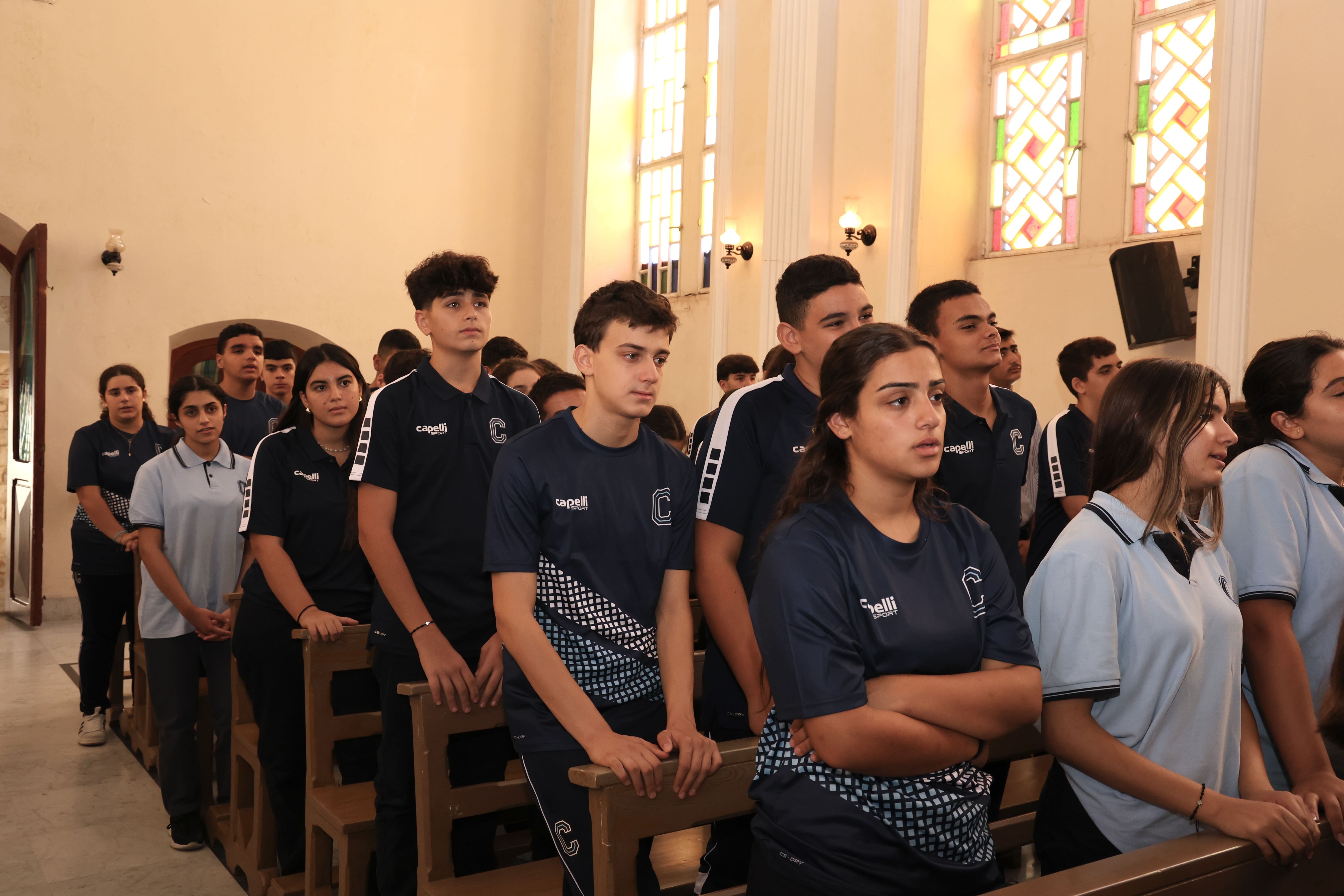 الأب الرئيس إيلي سعادة يفتتح السنة الدراسية